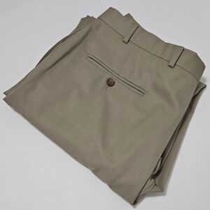 Men's Brooks Brothers Madison Fit Wool Dress Pants - Tan - 36x34 -